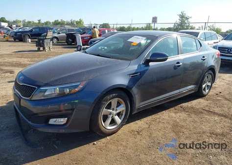 2015 Kia Optima Lx z USA, uszkodzony, nr VIN KNAGM4A74F5566208